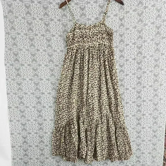 ASOS Dresses & Skirts - Asos Design Leopard Midi Tunic Tank Dress  size 4